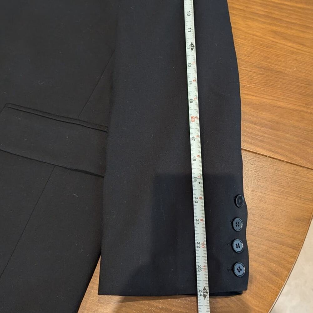 JLUXLABEL Core Standard Blazer Womens L Single-breasted Oversized Boyfriend - Picture 11 of 13
